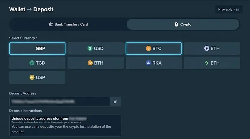 stake deposit